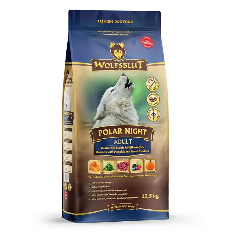 Polar Night Adult - Rentier mit Kürbis 12,5 kg